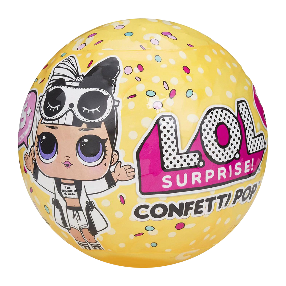 L.O.L. Surprise! Confetti Pop Series 3 Wave 2 Snuggle Babe LOL Doll MGA 551539
