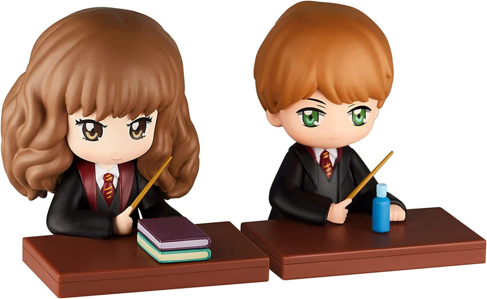 Hermione Granger & Ron Weasley Ink Stampers Figures w/ Potions Harry Potter Movie Characters PMI International