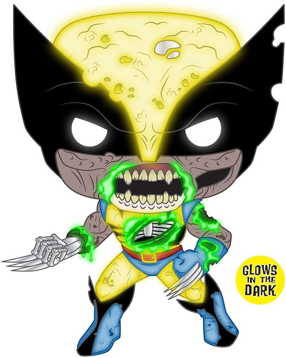 Funko POP Marvel Zombies Wolverine Glows in Dark Logan Special Ed Figure #662
