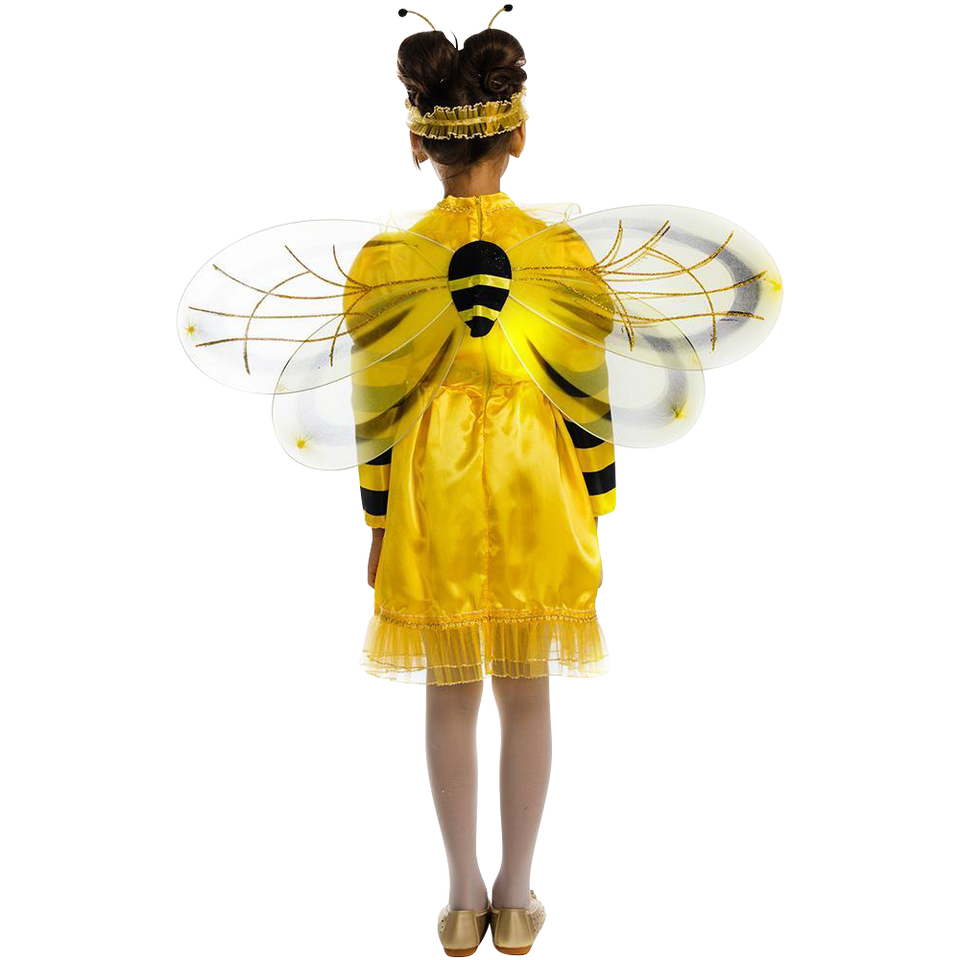 Bumblebee Bee  Girls Animal Costume Dress-Up Play Kids - Small