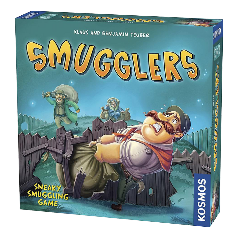 Smugglers Family Board Game Fence Contraband Strategy Multi-Player Fun Thames & Kosmos 692544