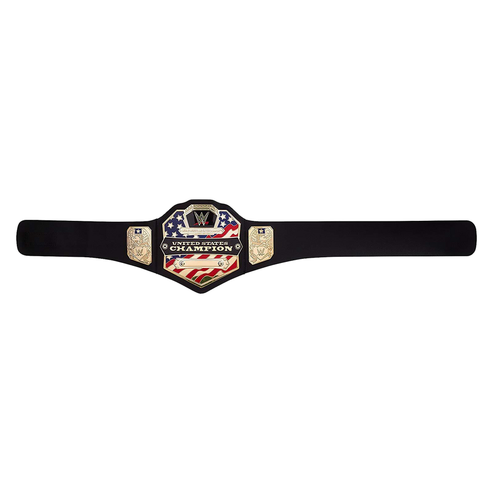 WWE United States Championship Belt Officially Licensed Wrestling Title Mattel