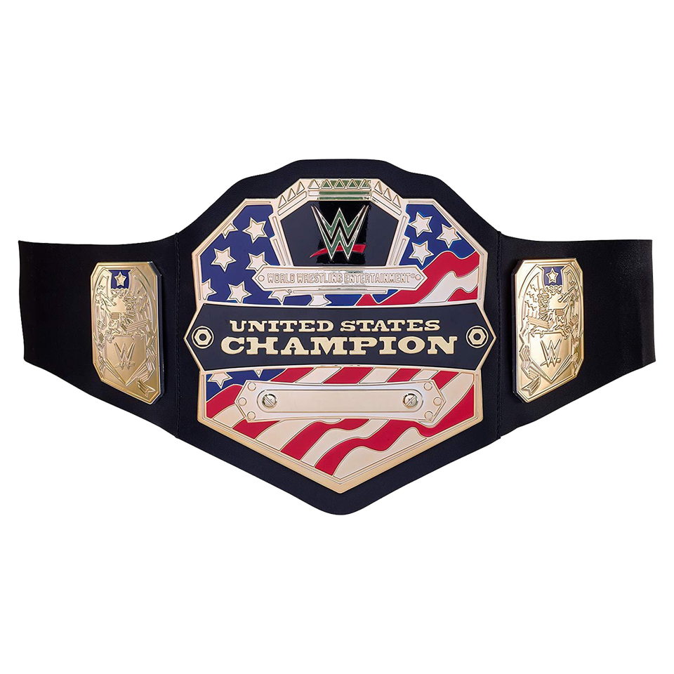 WWE United States Championship Belt Officially Licensed Wrestling Title Mattel