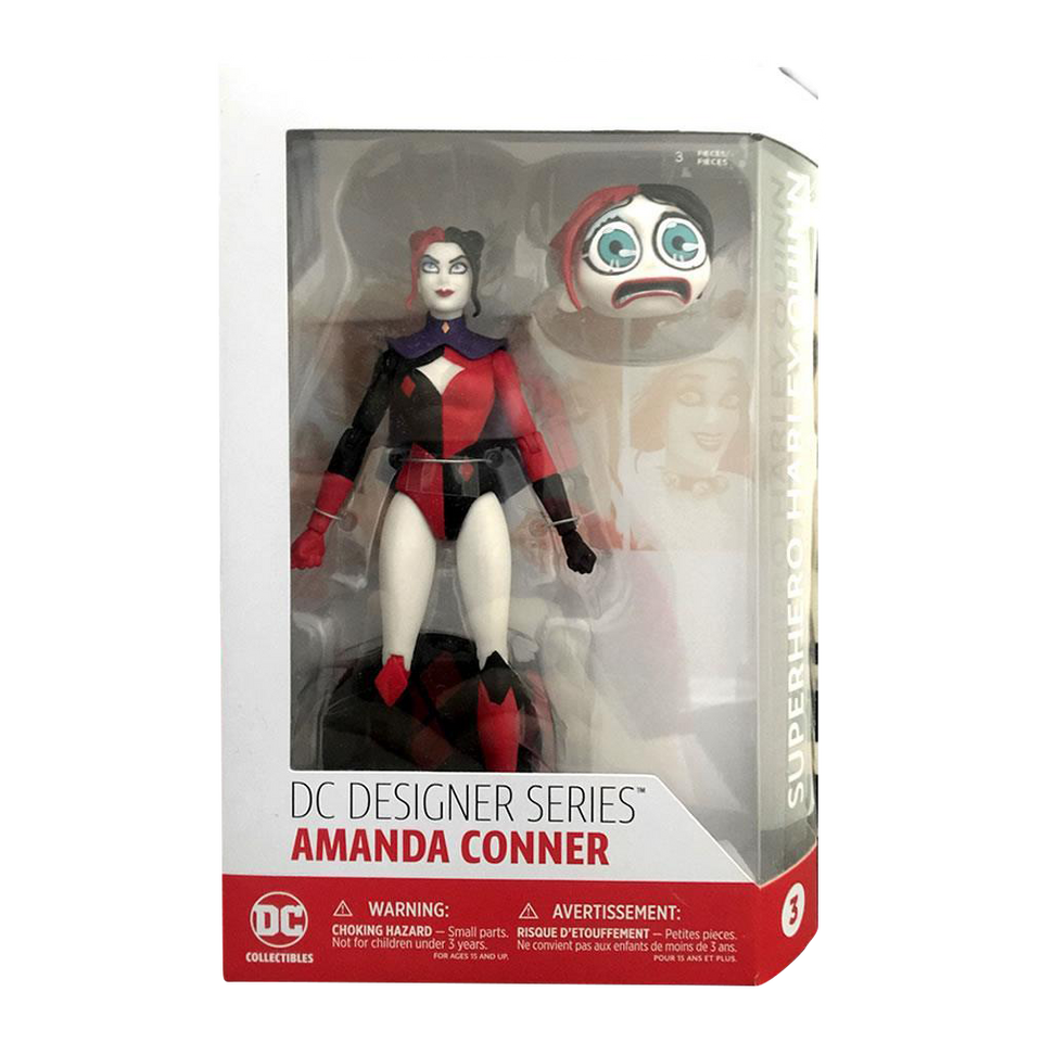 Superhero Harley Quinn Chibi-Head Limited Ed Figure