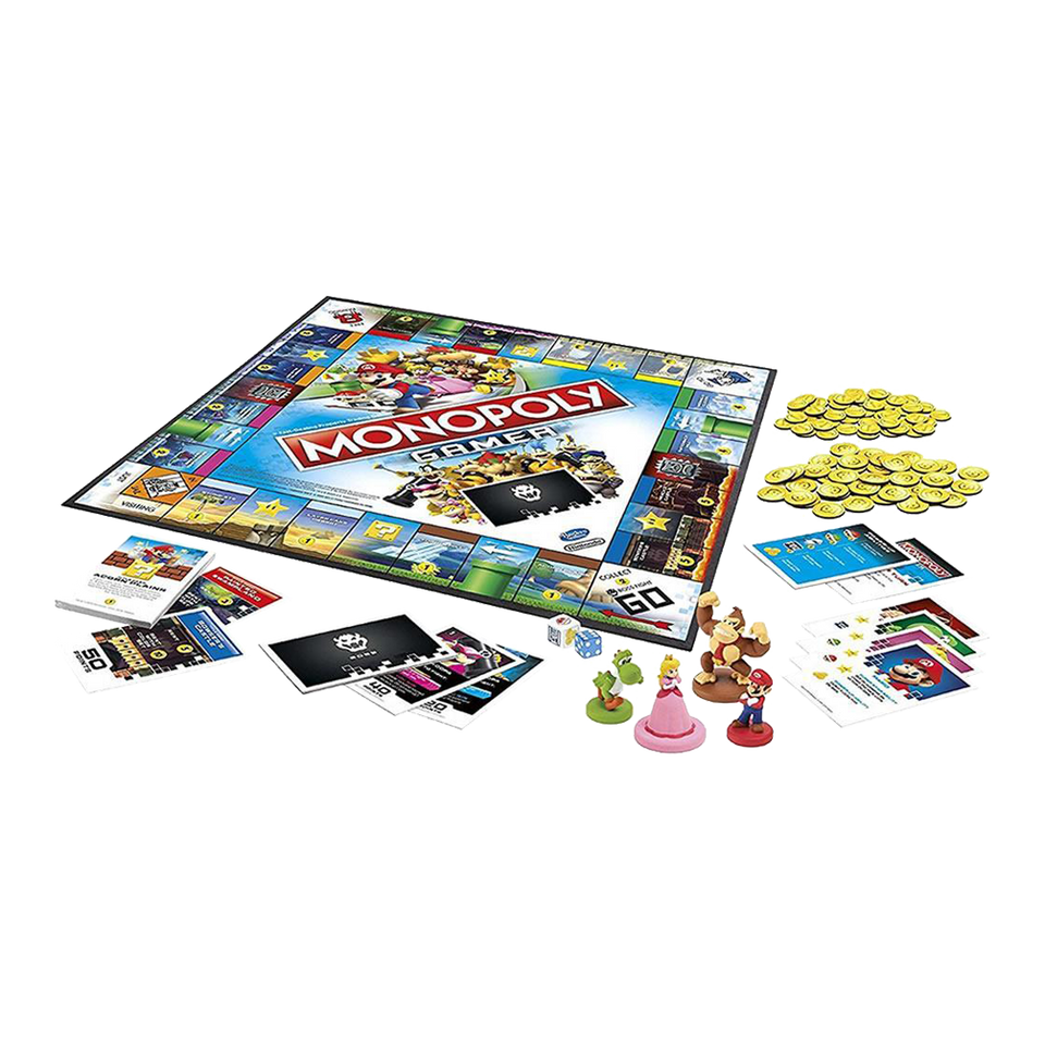 Monopoly Gamer Nintendo Mario Bros Battle Edition Board Game