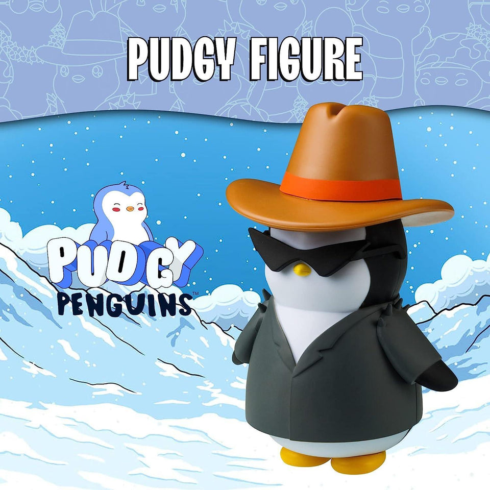 Pudgy Penguins Cowboy Adopt Forever Friend Customize Outfits Digital NFT Figure
