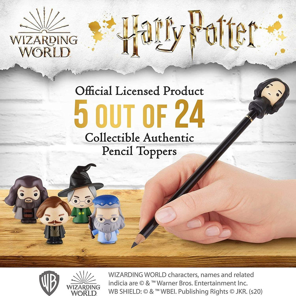 Harry Potter Pencil Toppers 5pk Rubeus Remus Severus Albus Minerva PMI International