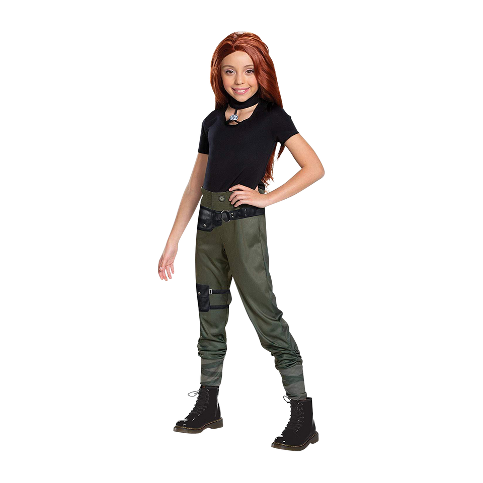 Disney Kim Possible Agent Classic Girls Licensed Costume - Small (4/6)