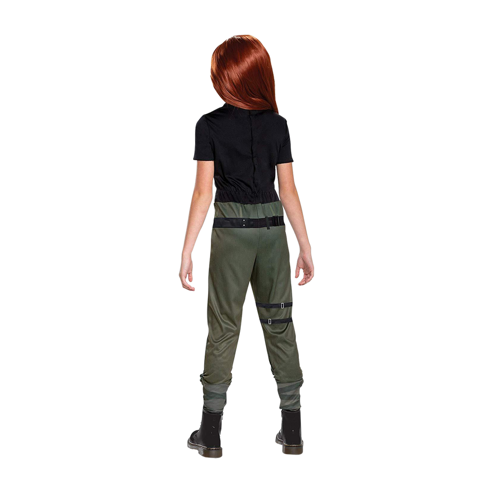 Disney Kim Possible Agent Classic Girls Licensed Costume - Small (4/6)