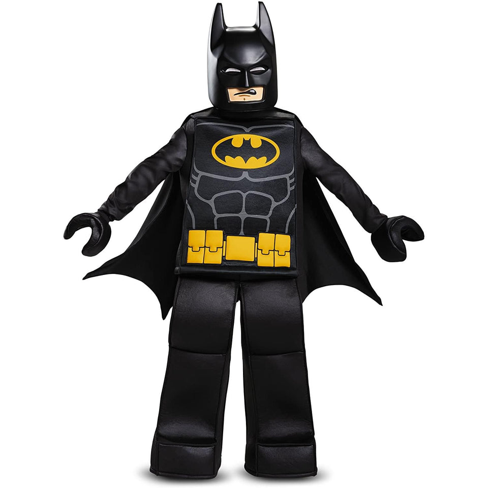 Batman Lego Movie Prestige size L 10/12 DC Universe Boys Costume Disguise