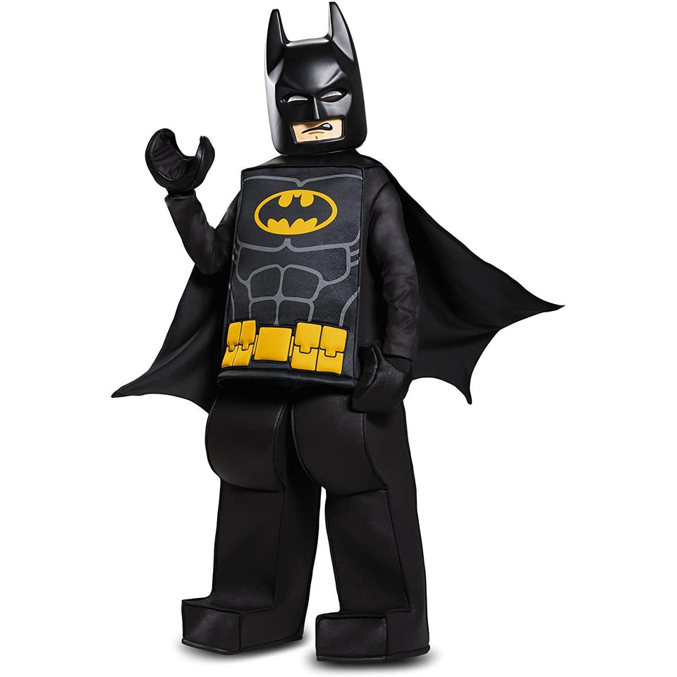 Batman Lego Movie Prestige size L 10/12 DC Universe Boys Costume Disguise