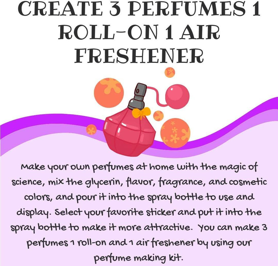 Explore STEM Learner My Perfume Making Lab Air Freshner DIY Scientist Kit