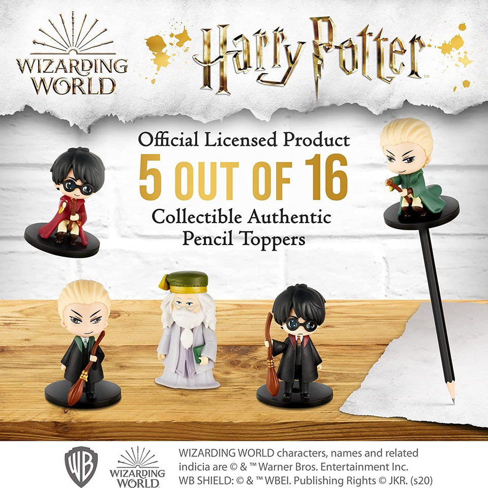 Harry Potter Pencil Toppers 5pk Character Figures Party Favors Decor PMI International