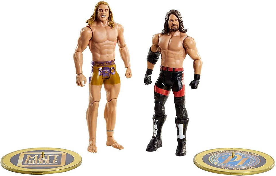 WWE Riddle vs AJ Styles Championship Showdown