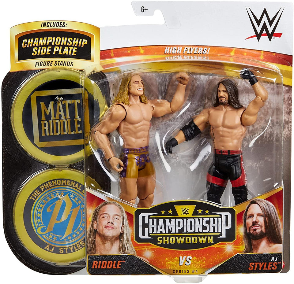 WWE Riddle vs AJ Styles Championship Showdown