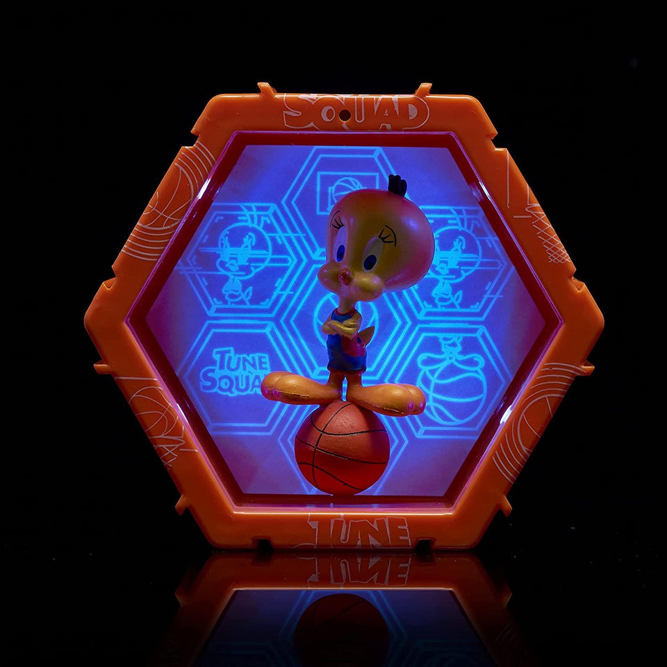 WOW Pods Tweety Pie Bird Space Jam New Legacy Light-Up Connect Figure
