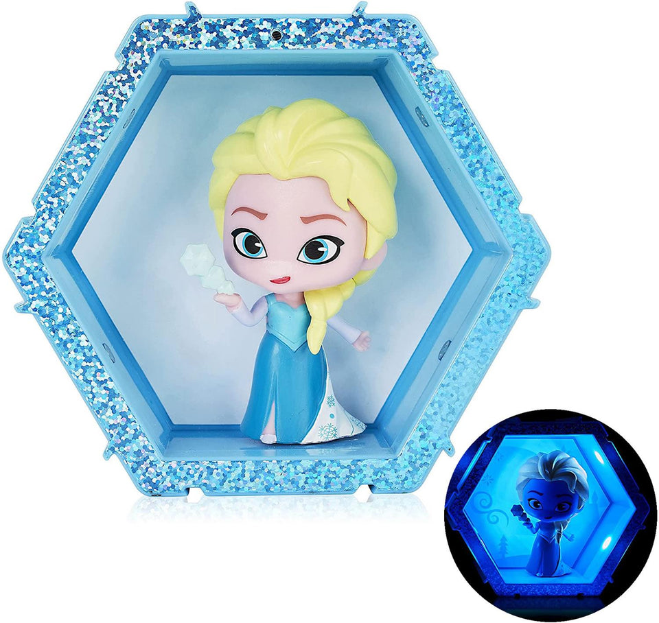 WOW Pods Disney Frozen Elsa Princess Swipe to Light Connect Figure Collectible