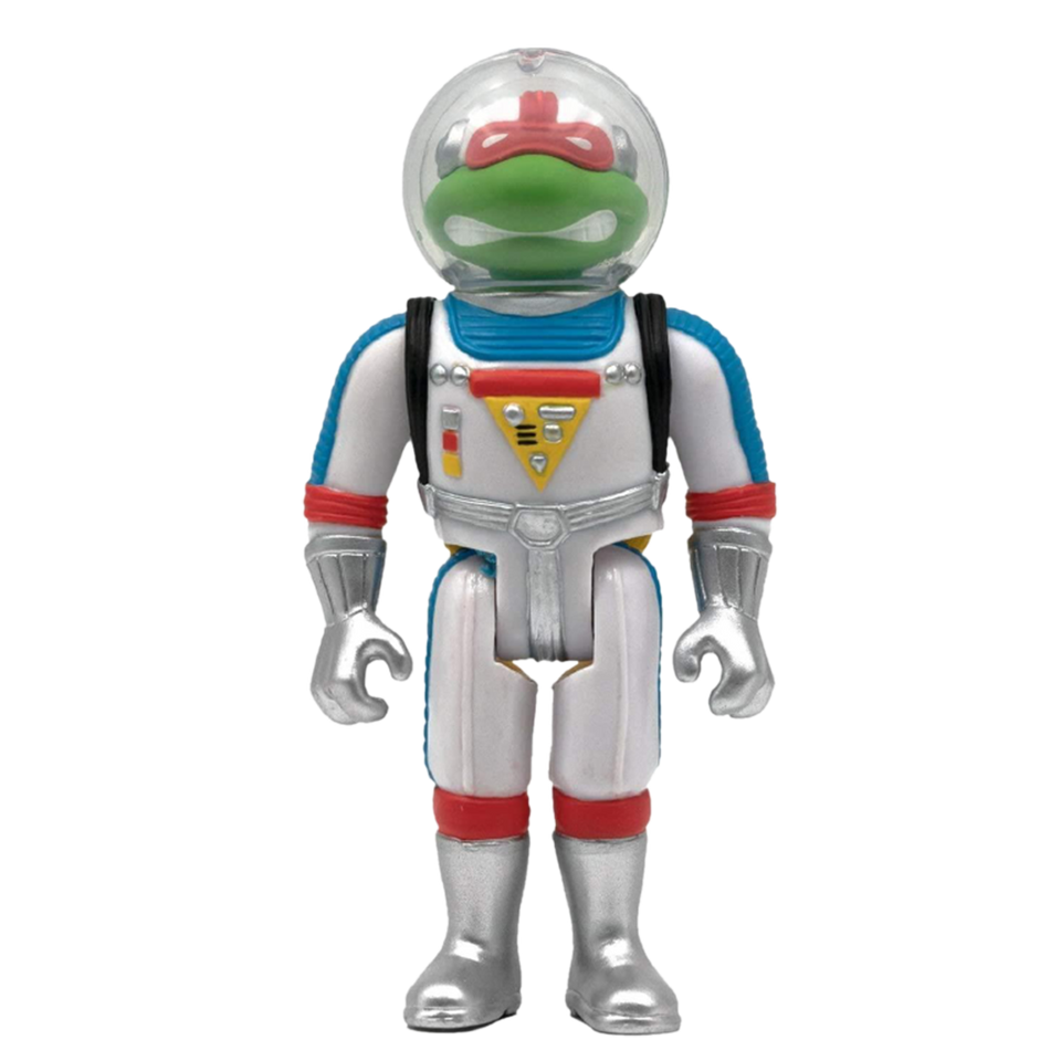 Teenage Mutant Ninja Turtles Space Cadet Raphael ReAction Figure Collectable - Articulated (Retro)