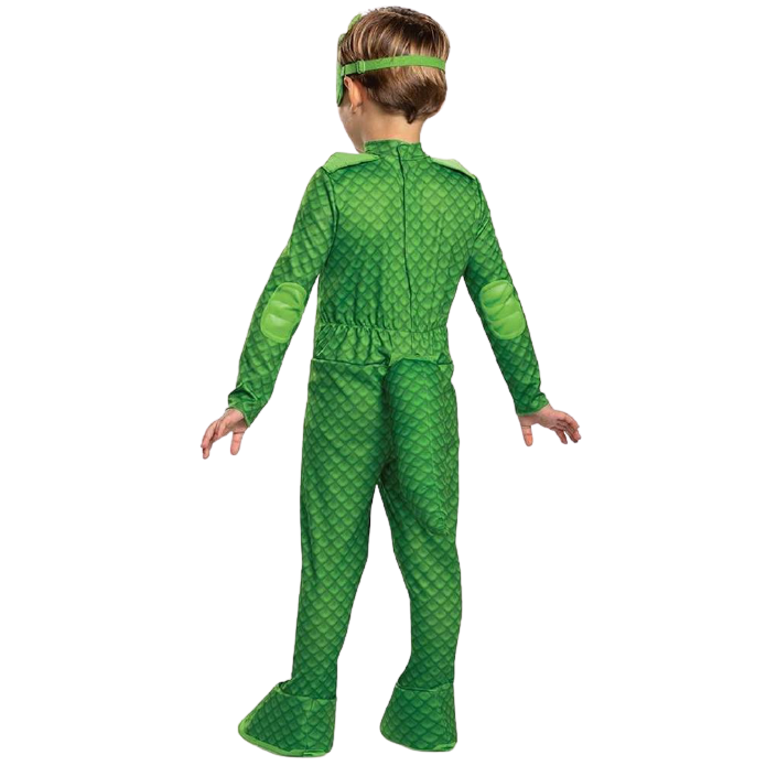 PJ Masks Gekko Deluxe Light-Up Toddler Kids Costume - Small (2T)