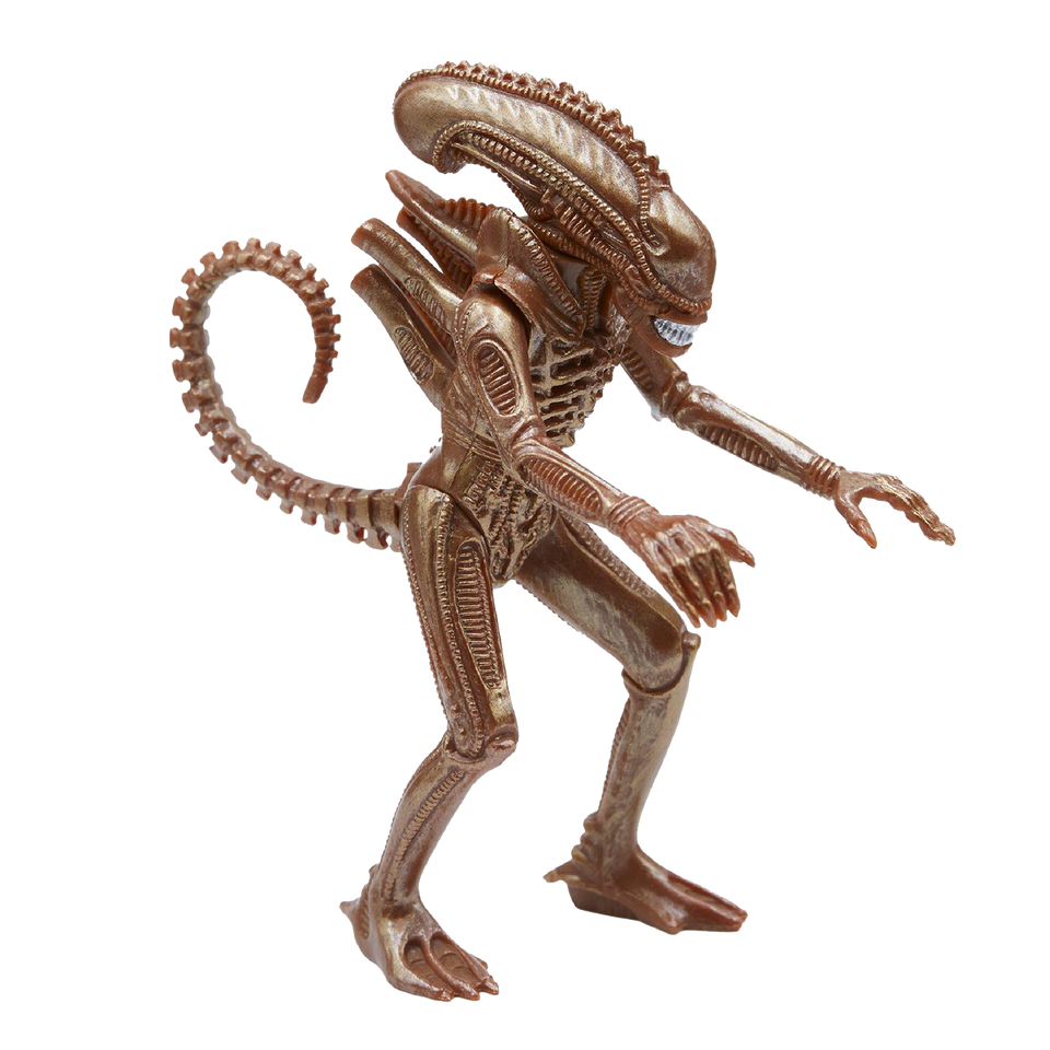 Aliens Warrior Alien Bronze Action Figure Xenomorph Stealth Horror Movie