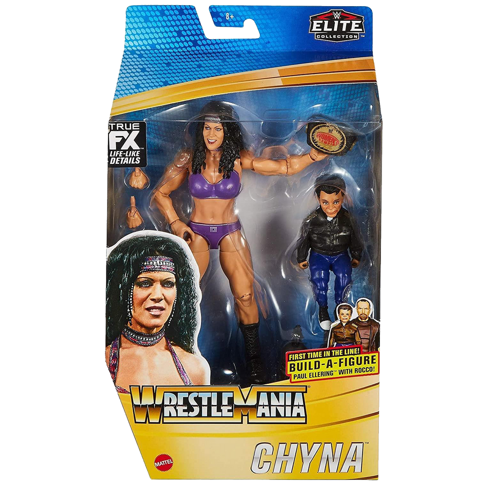 WWE WrestleMania Elite Collection Chyna Wrestling Superstar 9th Wonder