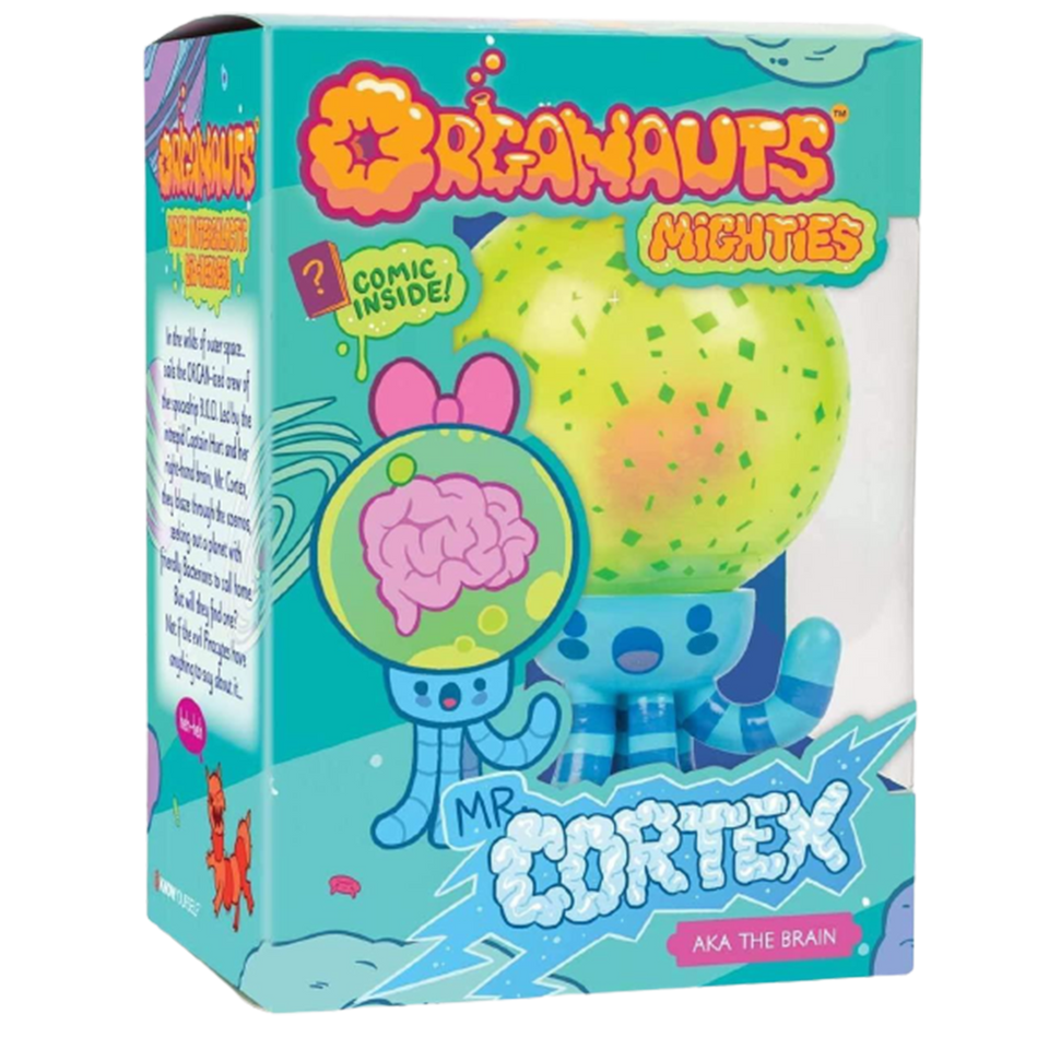 Organauts Mighties Mr. Cortex Figure Educational Anatomy Learning Toy