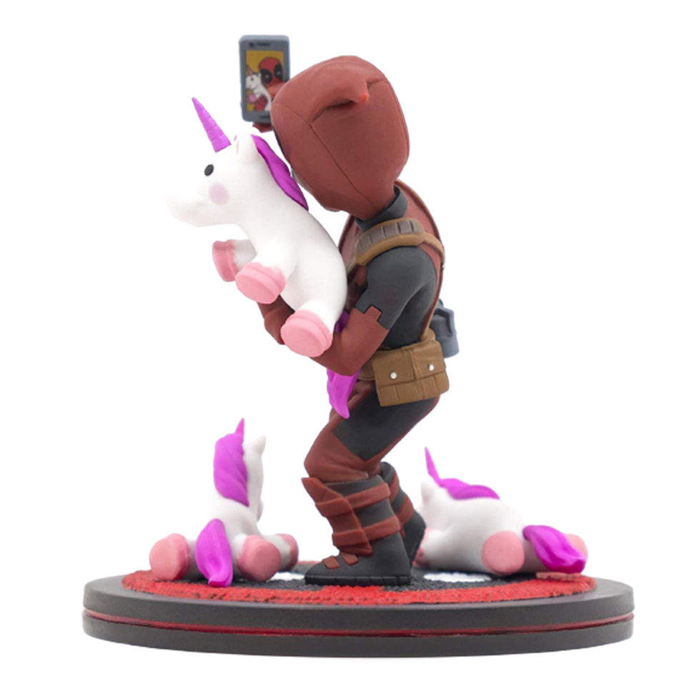Deadpool #Unicornselfie Q-Fig Diorama