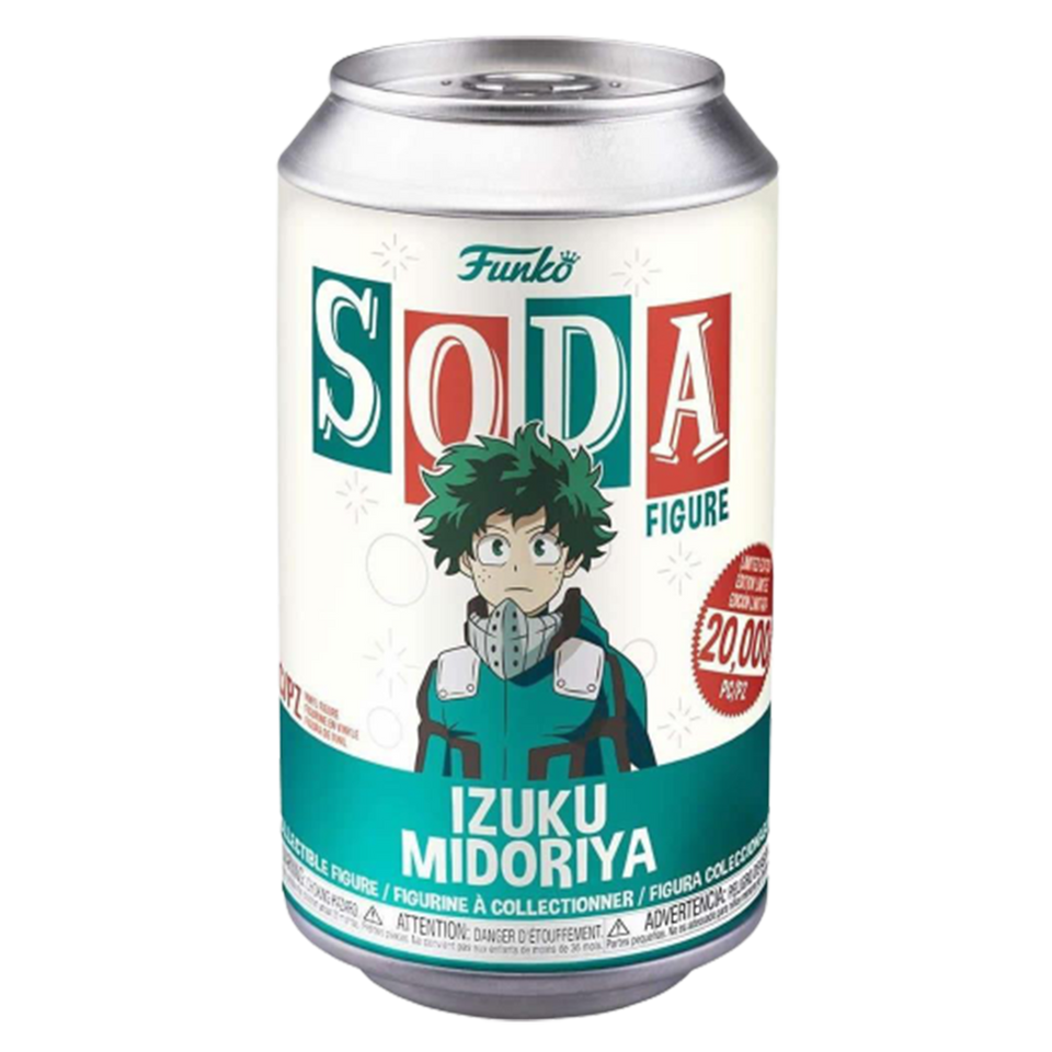 Funko Soda My Hero Izuku Midoriya Academia Deku Anime Limited Edition Figure