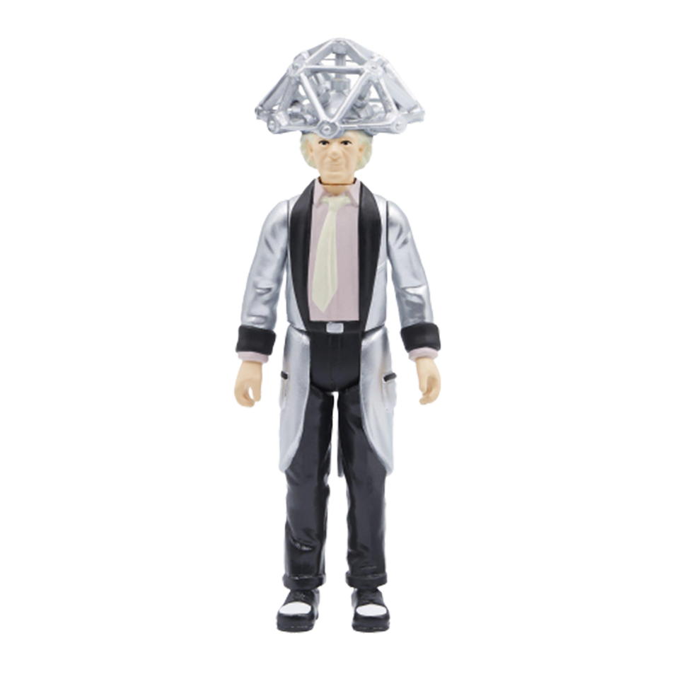 Back to the Future Fifties Emmett Doc Brown 50's Robe Mind Helmet Figure
