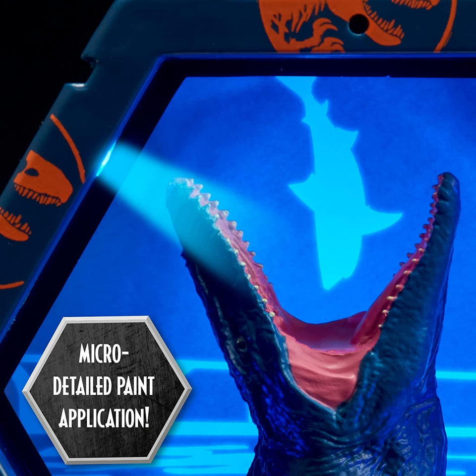 WOW Pods Mosasaurus Jurassic World Camp Cretaceous Light-Up Dinosaur WOW! Stuff