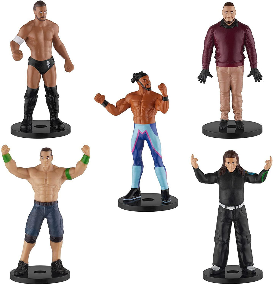 WWE Pencil Toppers 5pk Finn Balor John Cena Bray Wyatt Kofi Jeff Hardy PMI International