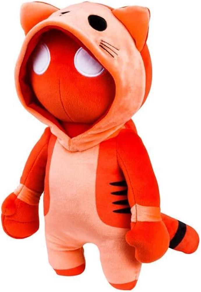 Gang Beasts Red Cat Costume Plush 16" Gamer Character Soft Doll Figure PMI International