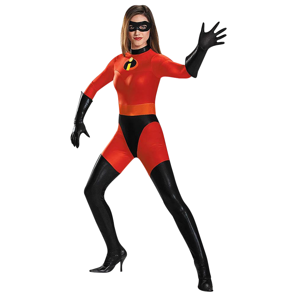 Incredibles 2 Mrs. Incredible Bodysuit Disney Pixar Licensed Costume - Large (12/14)