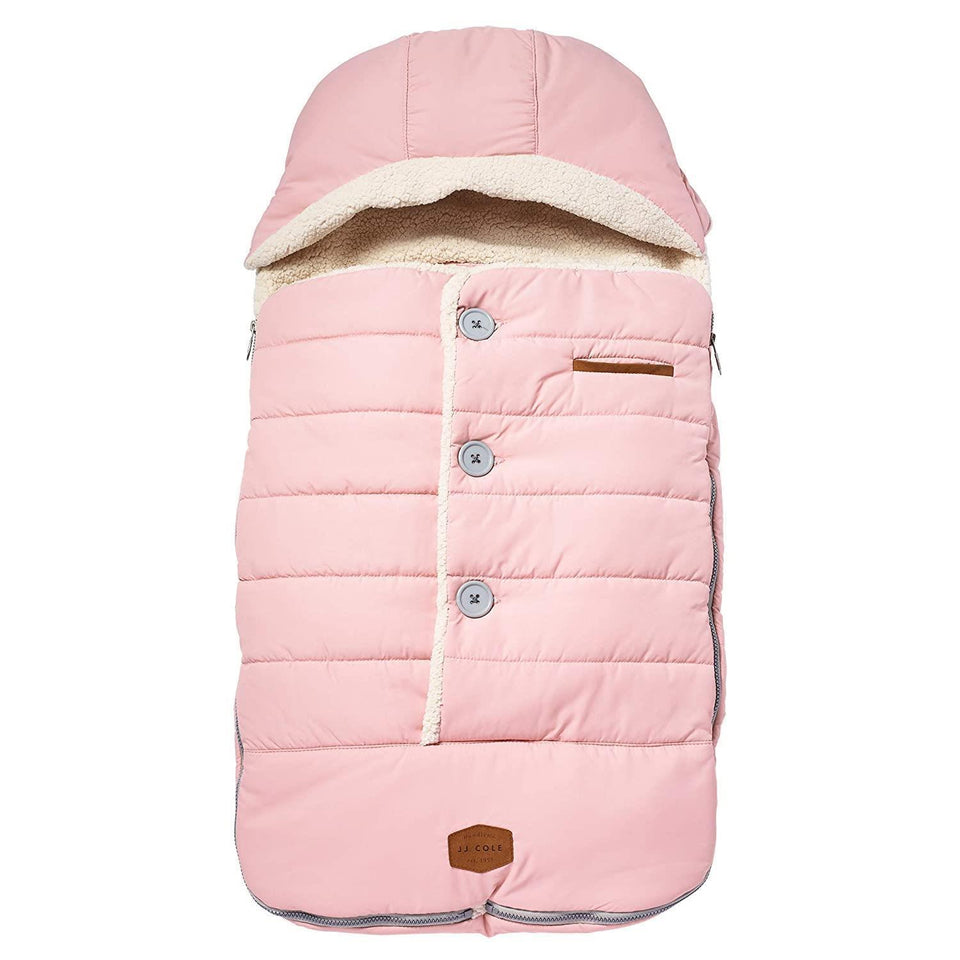 JJ Cole Bundleme Urban Toddler Bunting Bag Pink for Car Seat or Stroller J00874
