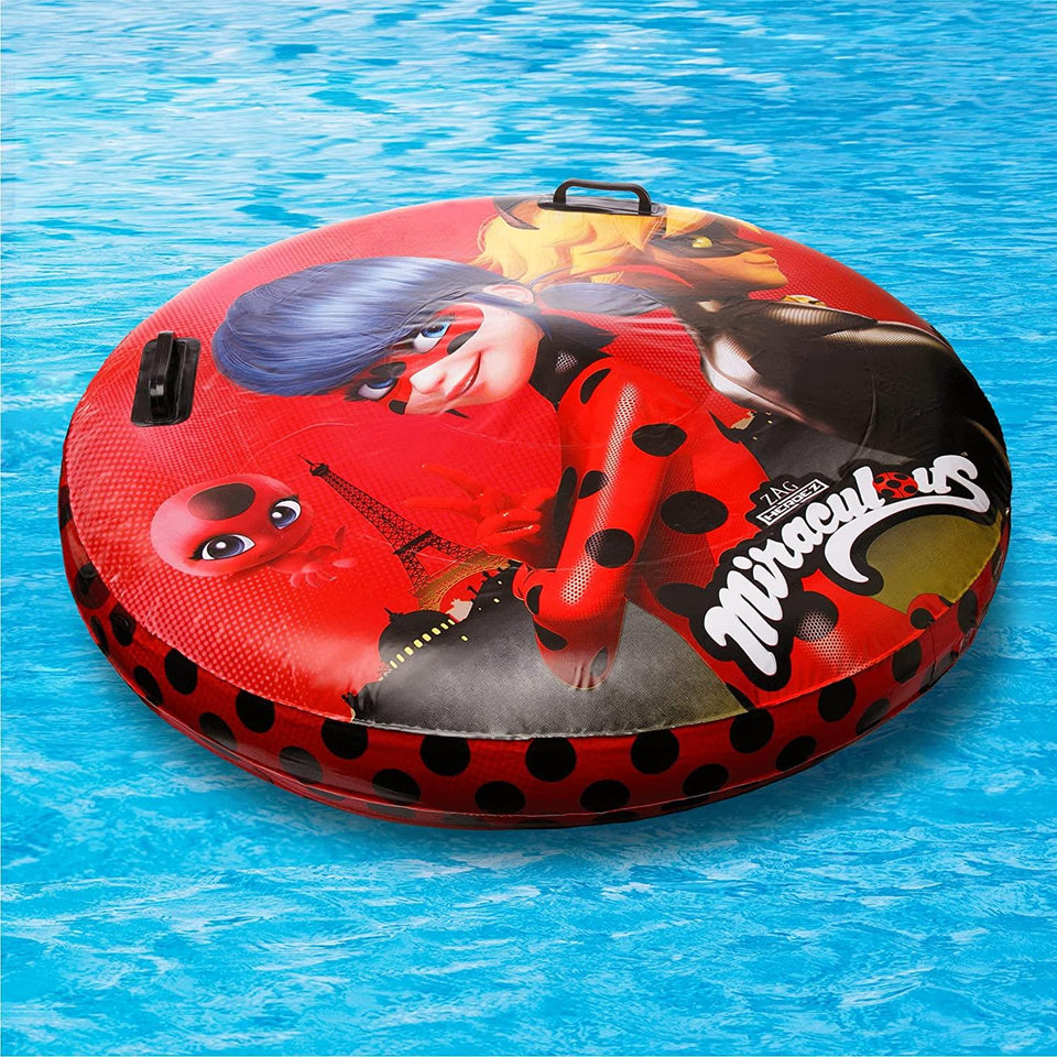 Miraculous Ladybug & Cat Noir Ring Float Pool Raft Inflatable Tube 30 ...