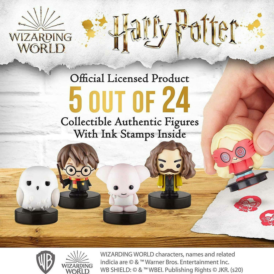 Harry Potter Stampers 5pk Bellatrix Lestrange Dobby Hedwig Luna Sirius Black PMI International