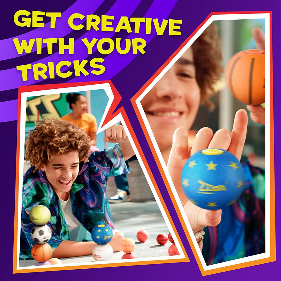 Original ZZZOPA Meteor Fidget Stress Ball Spin Bounce Throw Interactive Toy PMI International
