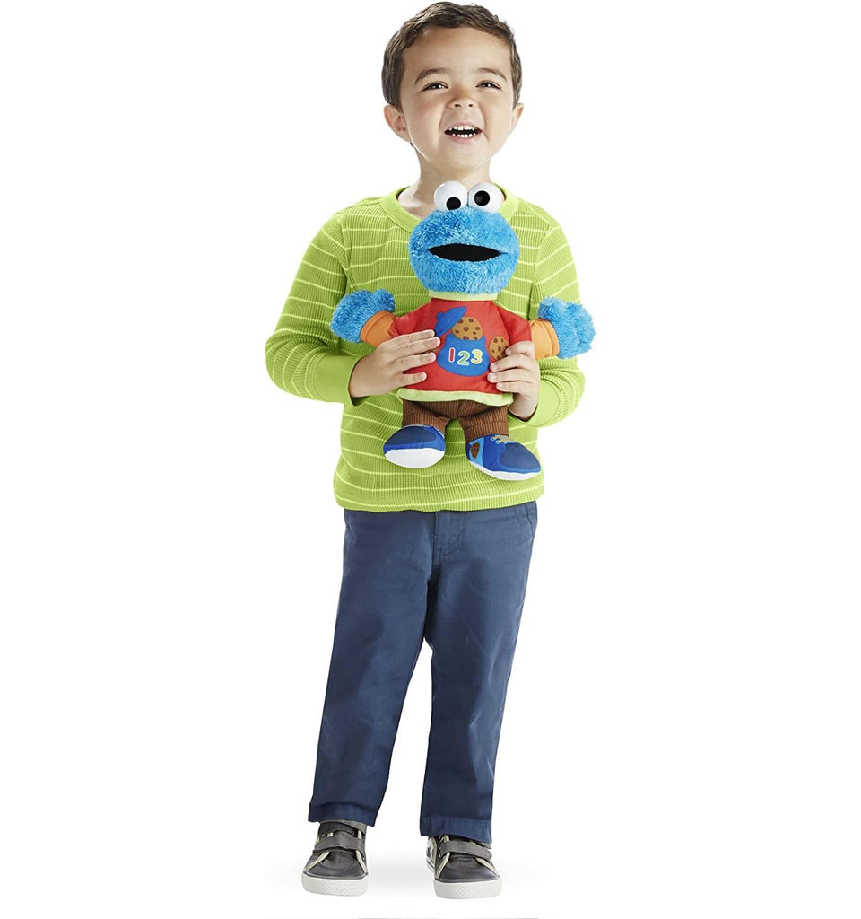 Sesame Street Cookie Monster Plush Doll 12" Stuffed Animal Character Soft Playskool