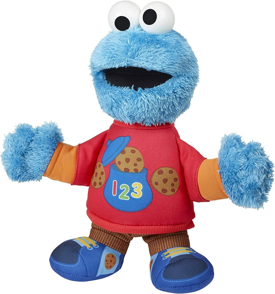 Sesame Street Cookie Monster Plush Doll 12" Stuffed Animal Character Soft Playskool