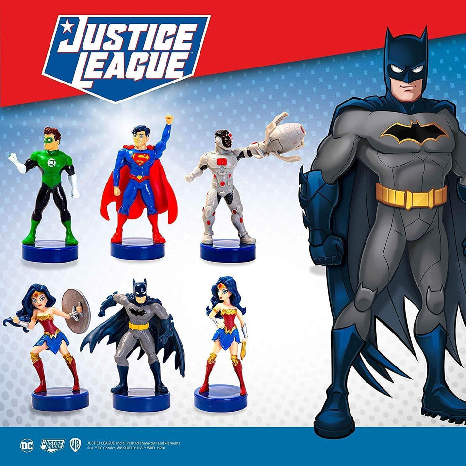 Justice League Pencil Toppers 12pk Superman Batman Wonder Woman Flash DC PMI International
