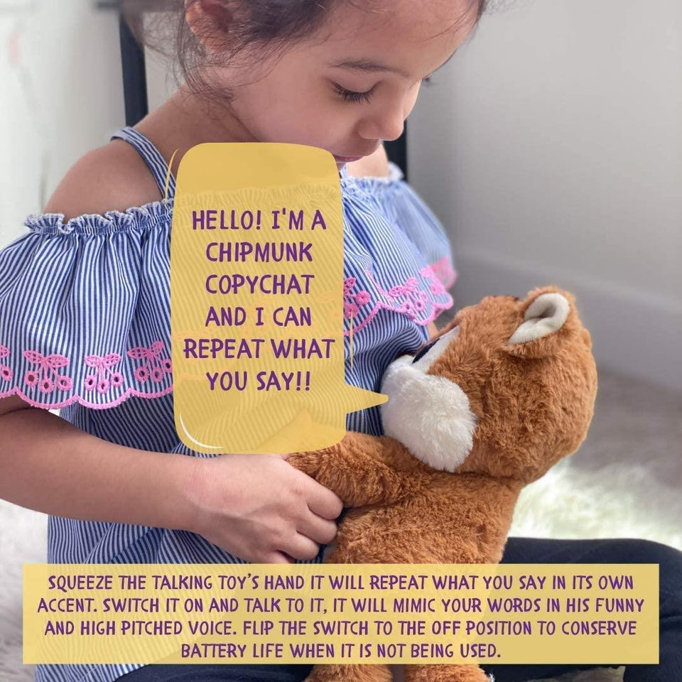 Copy Chat Plush - Chipmunk
