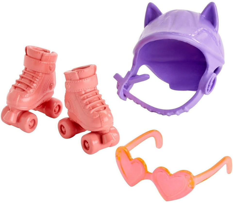 Barbie Club Chelsea Roller Skating Set Doll Accessory Pack GHV59 Mattel