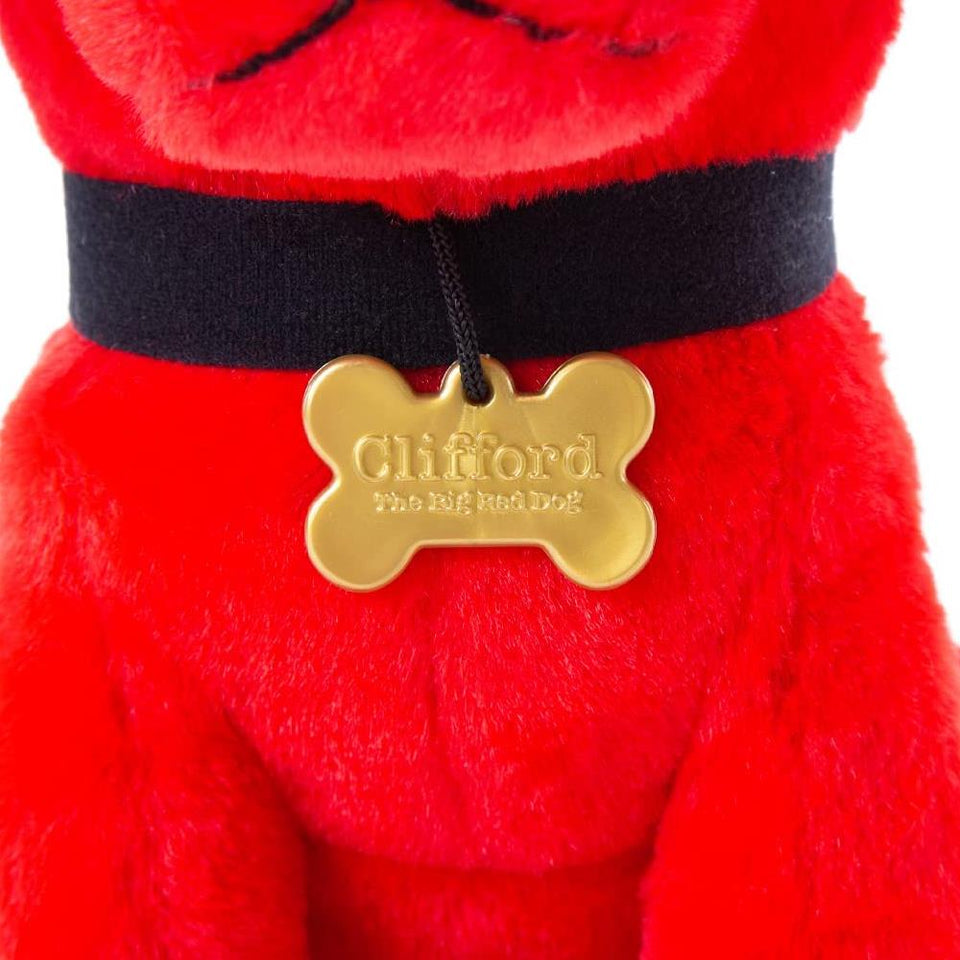 Clifford The Big Red Dog Plush w/Name Tag Officially Licensed Movie Toy 11" Mighty Mojo