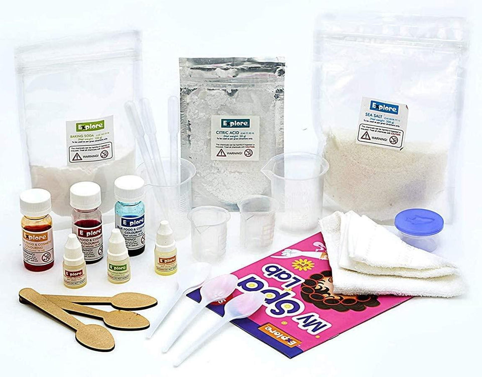 Explore STEM Learner My Spa Lab Bath Bomb DIY Educational Science Kit