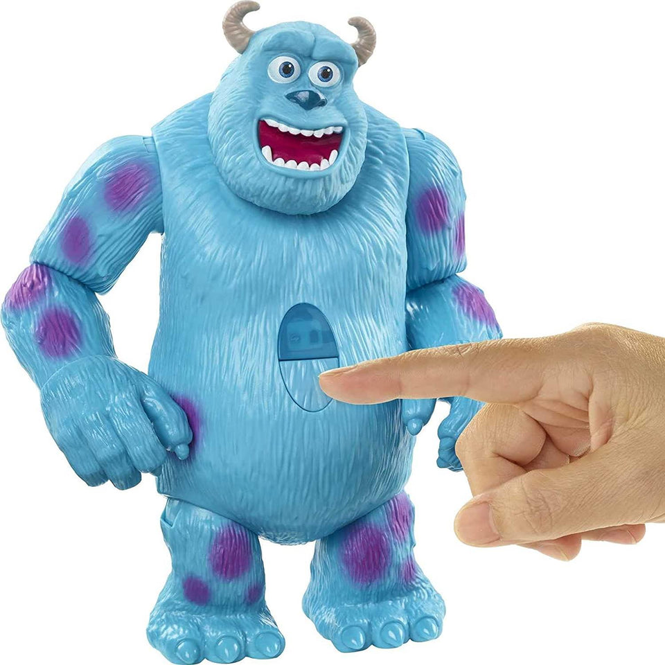 Monsters Inc Sulley Interactables Talking Figure 8" Movie Toy Disney Pixar Mattel