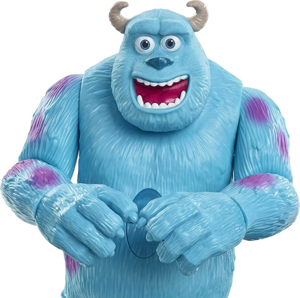 Monsters Inc Sulley Interactables Talking Figure 8" Movie Toy Disney Pixar Mattel