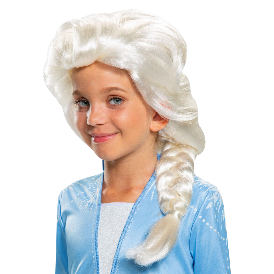 Disney Frozen 2 Elsa Child Blonde Wig Licensed Costume Accessory