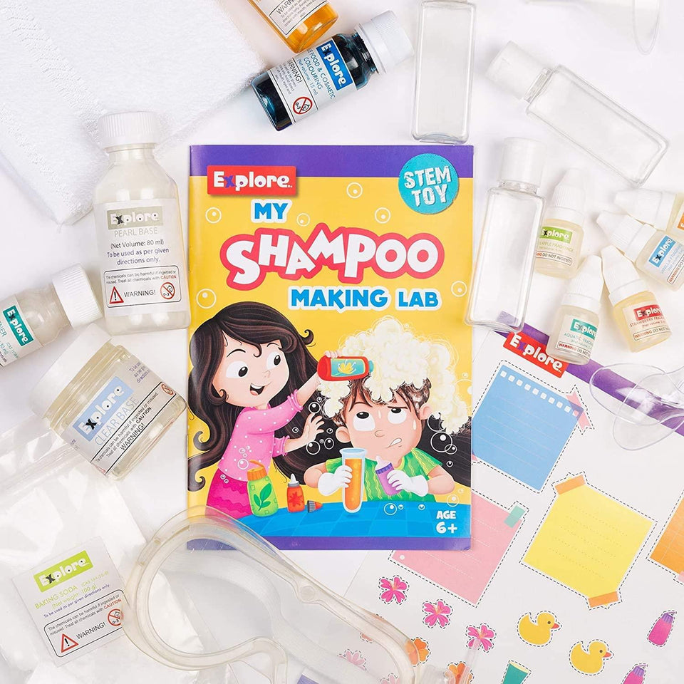 Explore STEM Learner My Shampoo Making Lab DIY Educational Chemisty Science