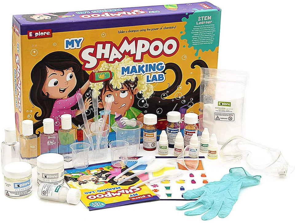 Explore STEM Learner My Shampoo Making Lab DIY Educational Chemisty Science