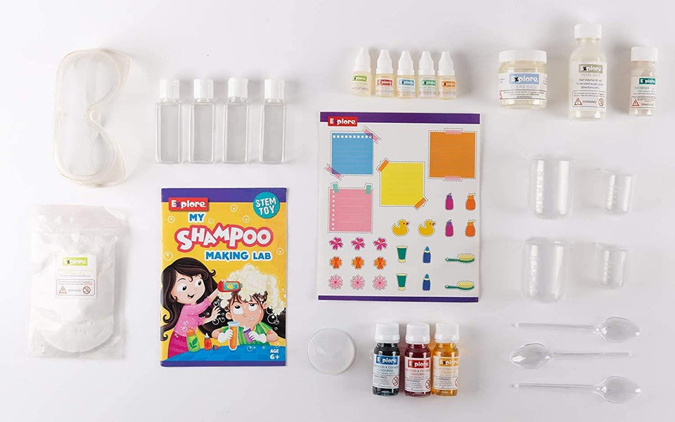 Explore STEM Learner My Shampoo Making Lab DIY Educational Chemisty Science